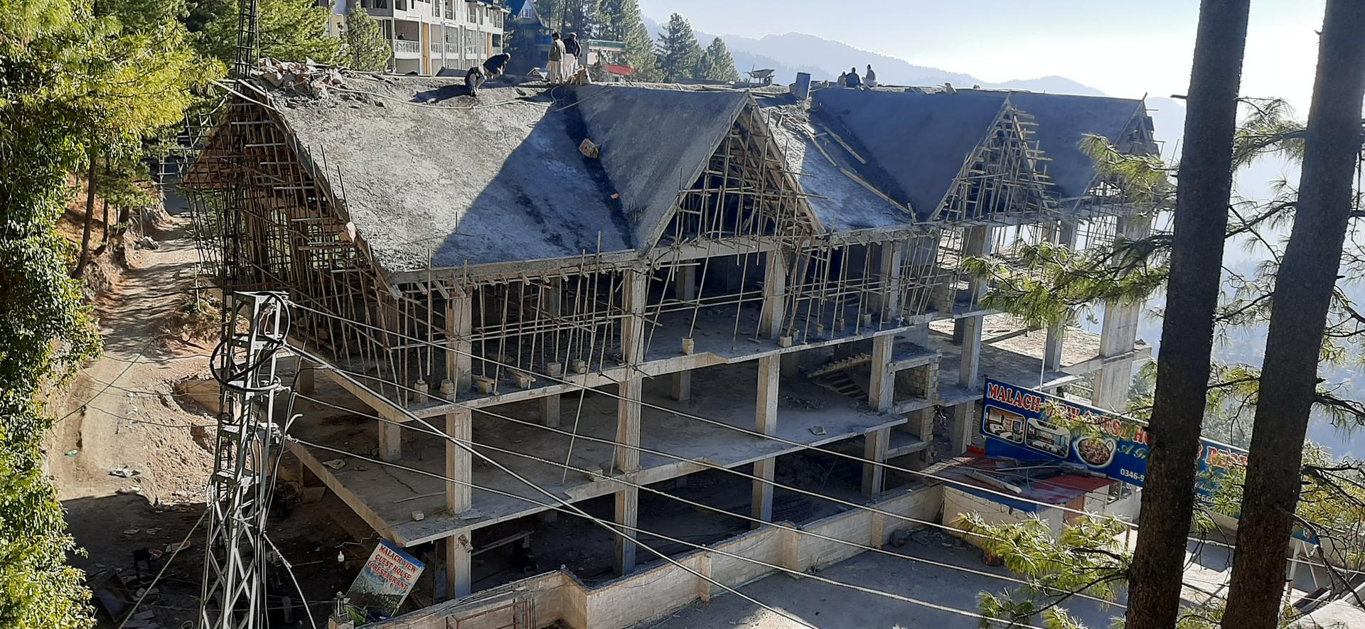 Foundation Complete at MYG Nathiagali