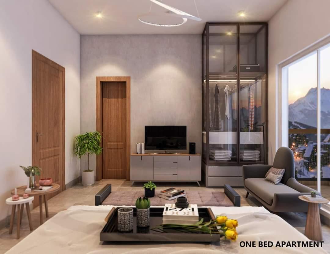 Garden area at MYG Nathiagali